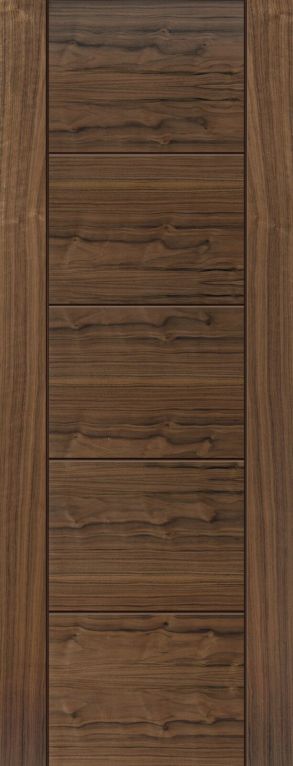 JB Kind Tigris Walnut Internal Door  - 838 x 1981 x 35mm